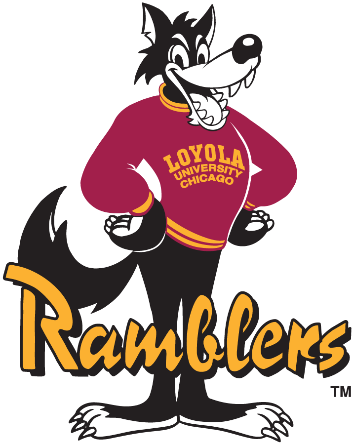 Loyola Ramblers 1994-2000 Secondary Logo diy iron on heat transfer